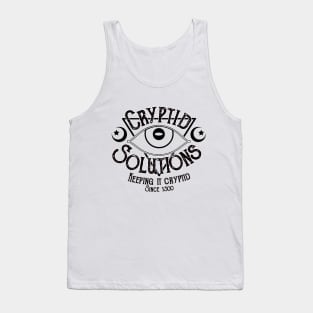 Cryptid Solutions (WHITE) Tank Top